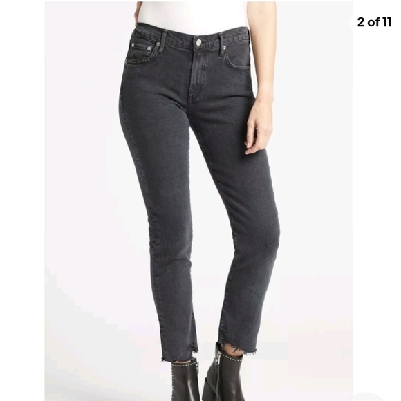 Agolde Toni Slim Straight Jean - Picture 1 of 10